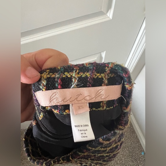 Hutch by Anthropologie Windowpane Mini Skirt - Picture 8 of 9